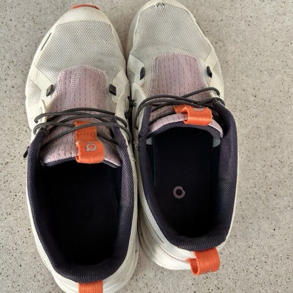 On Cloud Cloud Sky Youth Sneakers – Undyed White/Mauve, Size 5.5 - Picture 2 of 4